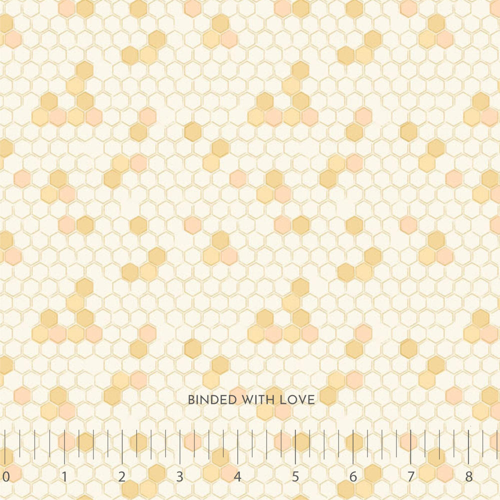 Hexies Yellow RC91128-50 | Humblebee by Amiee Parker | Figo Fabrics