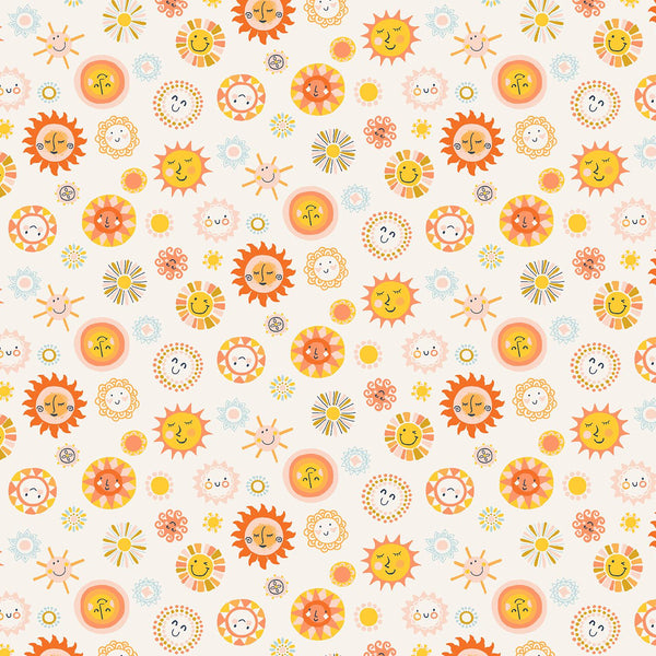 Kaisei Razzle Sun Beam HO501-SB3 | Kanpeki Na Hi by Hitomi Osumi | Cotton + Steel