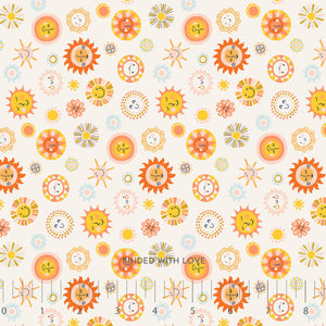 Kaisei Razzle Sun Beam HO501-SB3 | Kanpeki Na Hi by Hitomi Osumi | Cotton + Steel