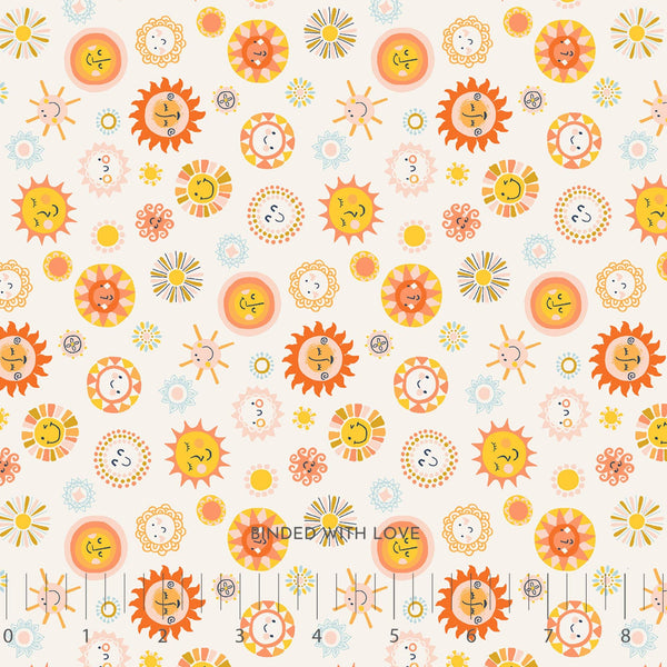 Kaisei Razzle Sun Beam HO501-SB3 | Kanpeki Na Hi by Hitomi Osumi | Cotton + Steel