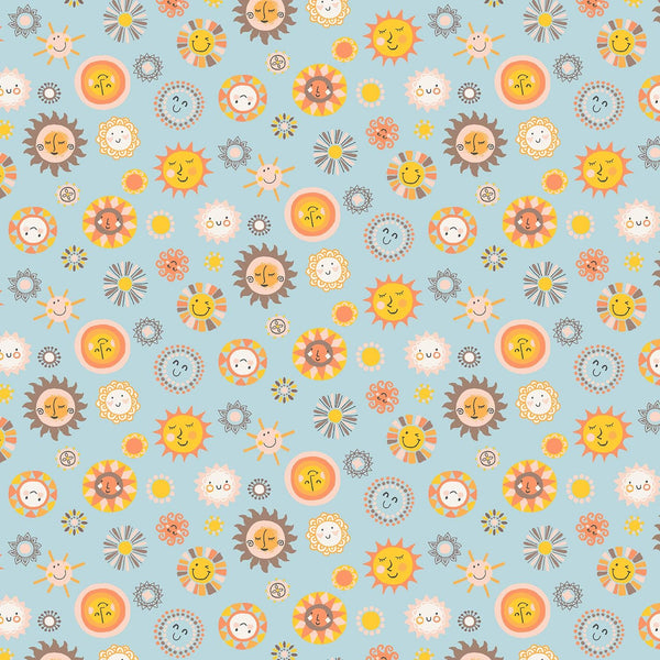 Kaisei Razzle Sun Valley HO501-SV2 | Kanpeki Na Hi by Hitomi Osumi | Cotton + Steel