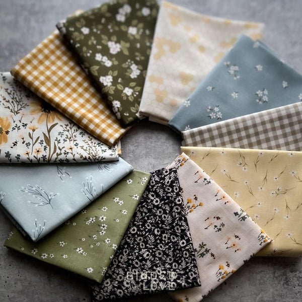Bumblebee by Aimee Parker for FIGO Fabrics | 11 Prints | BUNDLE-280