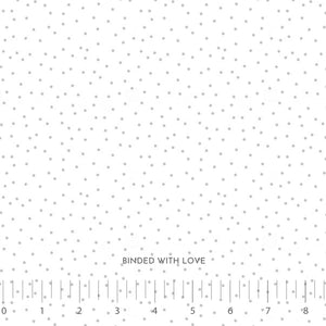 Dots White 92013-10 Cotton Fabric: Serenity Collection by Figo Fabrics