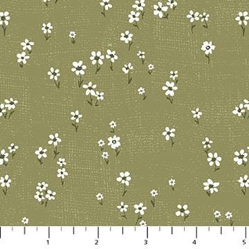 Daisies Green RC91124-70 | Humblebee by Amiee Parker | Figo Fabrics