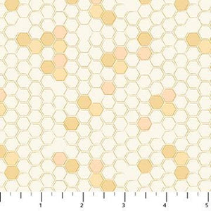 Hexies Yellow RC91128-50 | Humblebee by Amiee Parker | Figo Fabrics