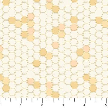 Hexies Yellow RC91128-50 | Humblebee by Amiee Parker | Figo Fabrics