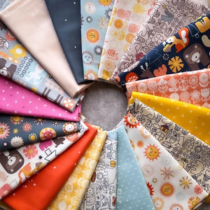 Asobo Buttercup HO502-BU3 | Kanpeki Na Hi by Hitomi Osumi | Cotton + Steel