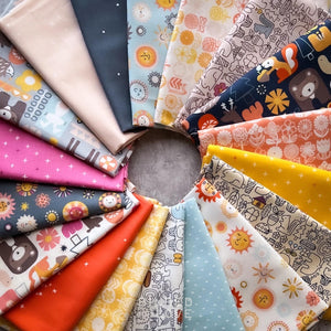 Kaisei Razzle Sun Valley HO501-SV2 | Kanpeki Na Hi by Hitomi Osumi | Cotton + Steel