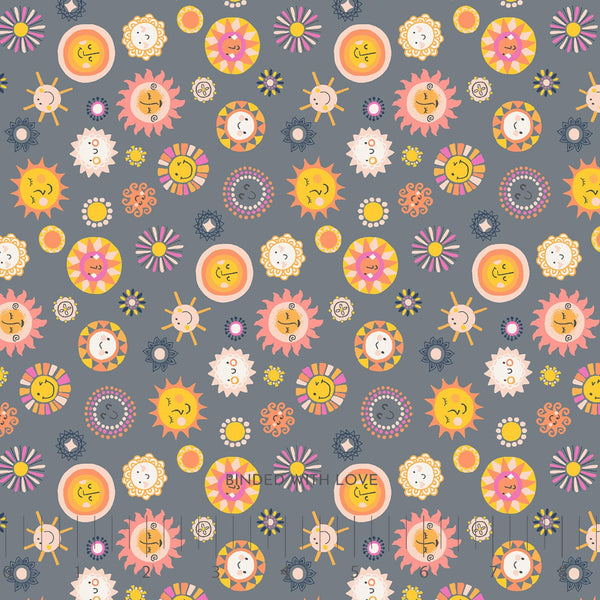 Kaisei Razzle Dazzle HO501-RD1 | Kanpeki Na Hi by Hitomi Osumi | Cotton + Steel