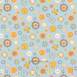 Kaisei Razzle Sun Valley HO501-SV2 | Kanpeki Na Hi by Hitomi Osumi | Cotton + Steel