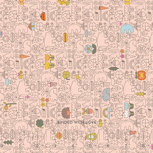 Asobo Peach Cloud HO502-PC2 | Kanpeki Na Hi by Hitomi Osumi | Cotton + Steel