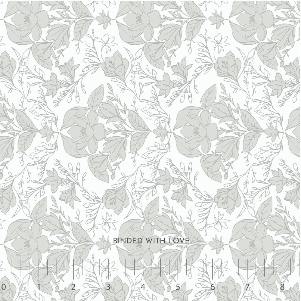 Magnolia Reverie Gray 228326 | Gentle Whispers by Trisha Patel