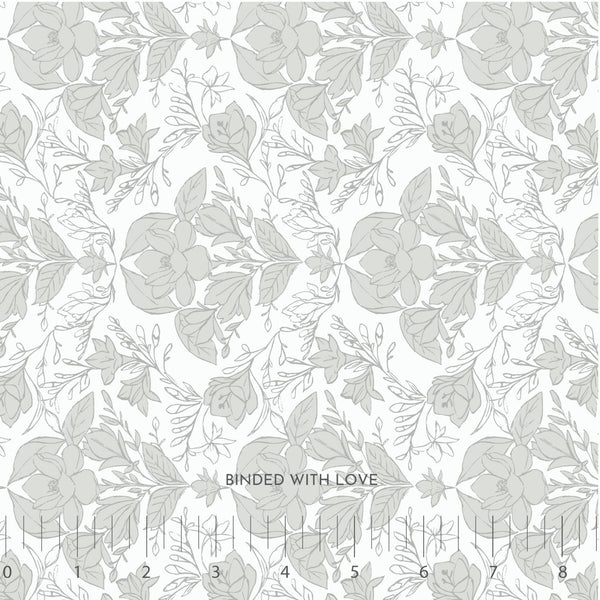 Magnolia Reverie Gray 228326 | Gentle Whispers by Trisha Patel