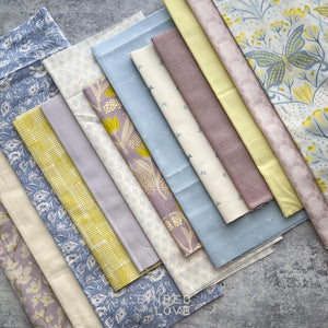 Curated Remnant Bundle | 13 Fabric End of Bolt Quilting Bundle | One of a Kind | REMNANT BUNDLE-89