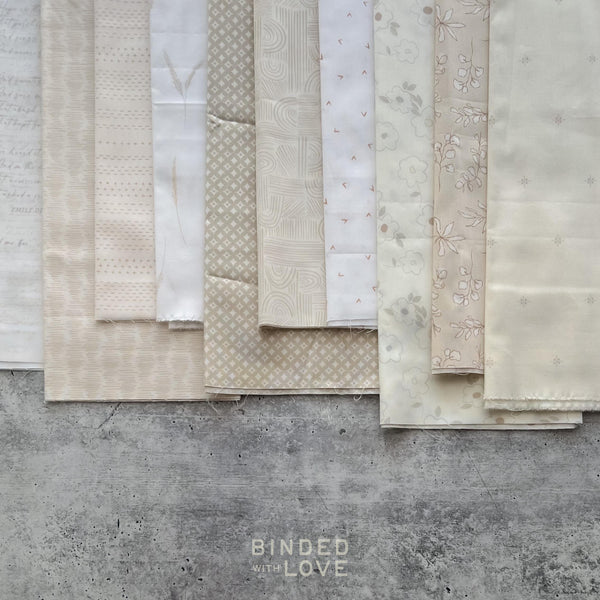 Curated Remnant Bundle | 10 Fabric End of Bolt Quilting Bundle | One of a Kind | REMNANT BUNDLE-47