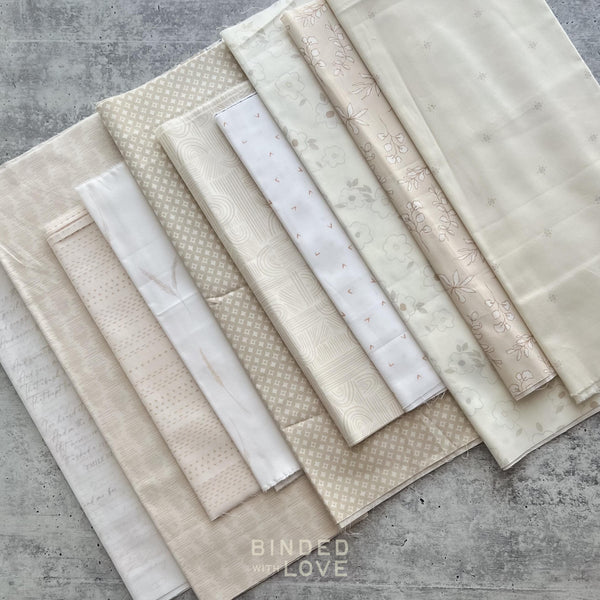 Curated Remnant Bundle | 10 Fabric End of Bolt Quilting Bundle | One of a Kind | REMNANT BUNDLE-47