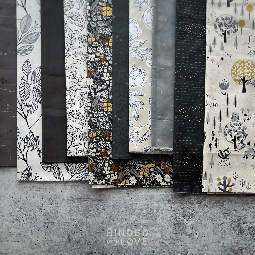 Curated Remnant Bundle | 10 Fabric End of Bolt Quilting Bundle | One of a Kind | REMNANT BUNDLE-35