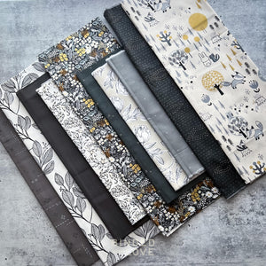 Curated Remnant Bundle | 10 Fabric End of Bolt Quilting Bundle | One of a Kind | REMNANT BUNDLE-35