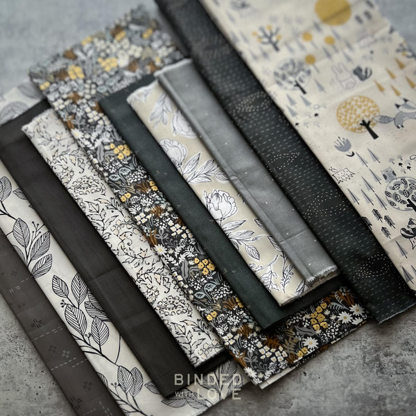 Curated Remnant Bundle | 10 Fabric End of Bolt Quilting Bundle | One of a Kind | REMNANT BUNDLE-35