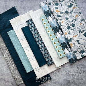 Curated Remnant Bundle | 10 Fabric End of Bolt Quilting Bundle | One of a Kind | REMNANT BUNDLE-29