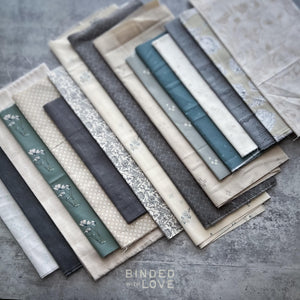 Curated Remnant Bundle | 16 Fabric End of Bolt Quilting Bundle | One of a Kind | REMNANT BUNDLE-43