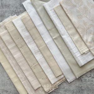 Curated Remnant Bundle | 11 Fabric End of Bolt Quilting Bundle | One of a Kind | REMNANT BUNDLE-49