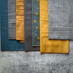 Curated Remnant Bundle | 7 Fabric End of Bolt Quilting Bundle | One of a Kind | REMNANT BUNDLE-42