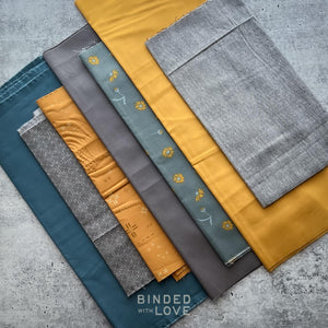 Curated Remnant Bundle | 7 Fabric End of Bolt Quilting Bundle | One of a Kind | REMNANT BUNDLE-42