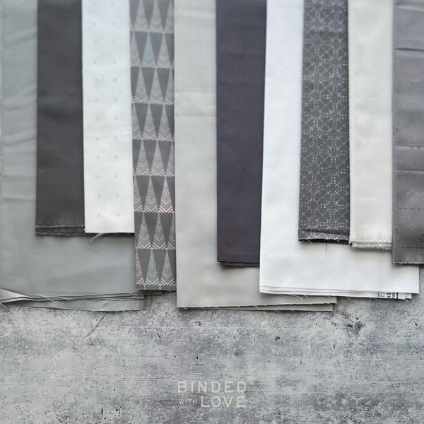 Curated Remnant Bundle | 10 Fabric End of Bolt Quilting Bundle | One of a Kind | REMNANT BUNDLE-50