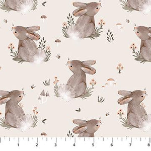 Bunnies Cream RC91019-11 | Blossom Breeze by Bernadett Urbanovics
