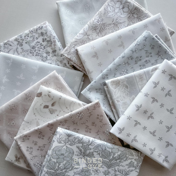 Gentle Whispers Collection by Trisha Patel | 12 Prints | Cloud9 Fabrics | Fat Quarter Bundle or Half Yard Bundle