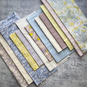 Curated Remnant Bundle | 13 Fabric End of Bolt Quilting Bundle | One of a Kind | REMNANT BUNDLE-89