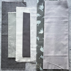 Curated Remnant Bundle | 7 Fabric End of Bolt Quilting Bundle | One of a Kind | REMNANT BUNDLE-39