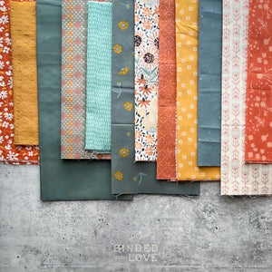 Curated Remnant Bundle | 11 Fabric End of Bolt Quilting Bundle | One of a Kind | REMNANT BUNDLE-91