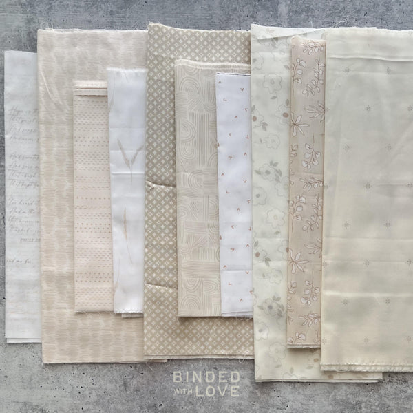 Curated Remnant Bundle | 10 Fabric End of Bolt Quilting Bundle | One of a Kind | REMNANT BUNDLE-47