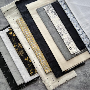 Curated Remnant Bundle | 13 Fabric End of Bolt Quilting Bundle | One of a Kind | REMNANT BUNDLE-41