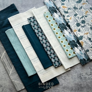 Curated Remnant Bundle | 10 Fabric End of Bolt Quilting Bundle | One of a Kind | REMNANT BUNDLE-29