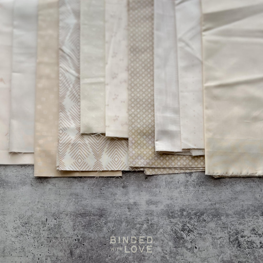 Curated Remnant Bundle | 10 Fabric End of Bolt Quilting Bundle | One of a Kind | REMNANT BUNDLE-38