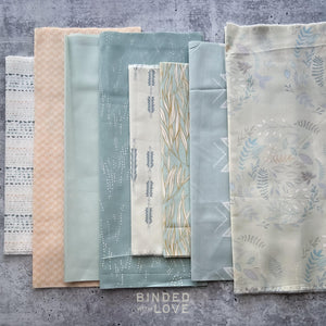 Curated Remnant Bundle | 8 Fabric End of Bolt Quilting Bundle | One of a Kind | REMNANT BUNDLE-31