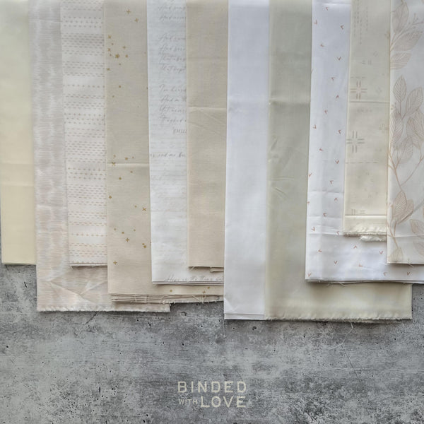Curated Remnant Bundle | 11 Fabric End of Bolt Quilting Bundle | One of a Kind | REMNANT BUNDLE-49