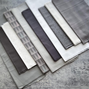 Curated Remnant Bundle | 10 Fabric End of Bolt Quilting Bundle | One of a Kind | REMNANT BUNDLE-50