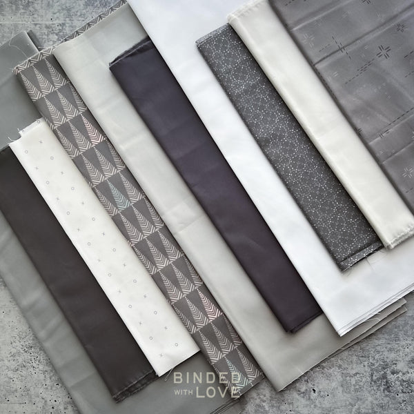 Curated Remnant Bundle | 10 Fabric End of Bolt Quilting Bundle | One of a Kind | REMNANT BUNDLE-50