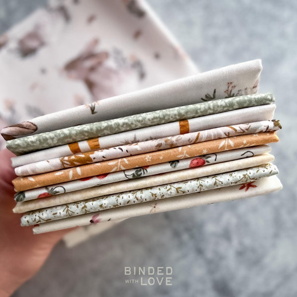Blossom Breeze by Bernadett Urbanovics for FIGO Fabrics | 10 Prints | Fat Quarter Bundle | Half Yard Bundle | BUNDLE-282