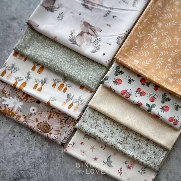 Blossom Breeze by Bernadett Urbanovics for FIGO Fabrics | 10 Prints | Fat Quarter Bundle | Half Yard Bundle | BUNDLE-282