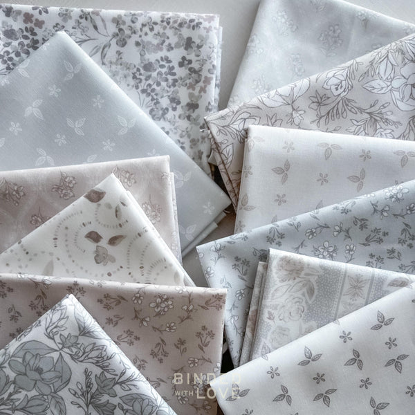 Gentle Whispers Collection by Trisha Patel | 12 Prints | Cloud9 Fabrics | Fat Quarter Bundle or Half Yard Bundle