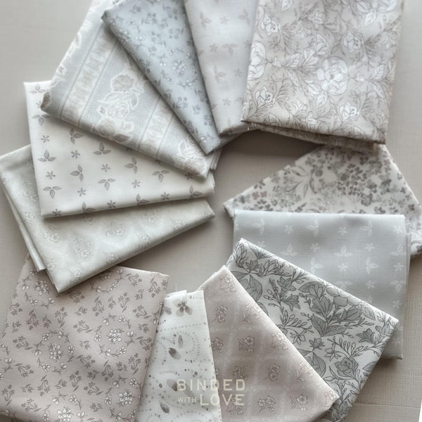 Gentle Whispers Collection by Trisha Patel | 12 Prints | Cloud9 Fabrics | Fat Quarter Bundle or Half Yard Bundle