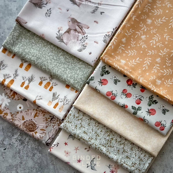 Blossom Breeze by Bernadett Urbanovics for FIGO Fabrics | 10 Prints | Fat Quarter Bundle | Half Yard Bundle | BUNDLE-282
