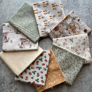 Blossom Breeze by Bernadett Urbanovics for FIGO Fabrics | 10 Prints | Fat Quarter Bundle | Half Yard Bundle | BUNDLE-282