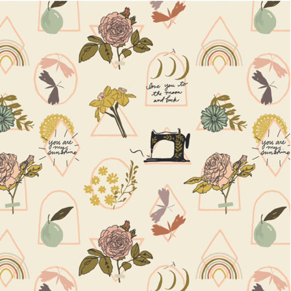 Elsie's Sunshine HEH-52789 | Her & History by Bonnie Christine | Art Gallery Fabrics