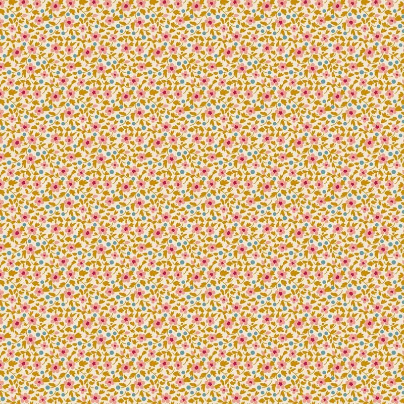 Brie Basics Mustard 130196 | Brie Basics by Tone Finnanger | Tilda Fabrics